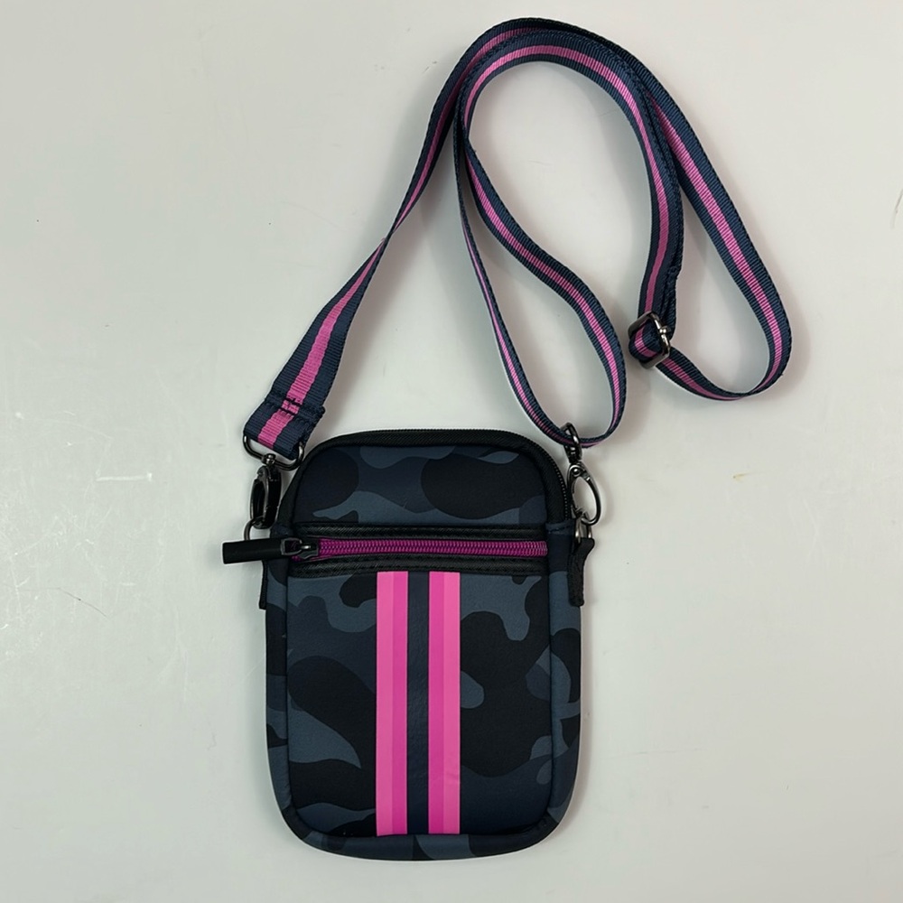 Haute Shore small crossbody bag in gray camo